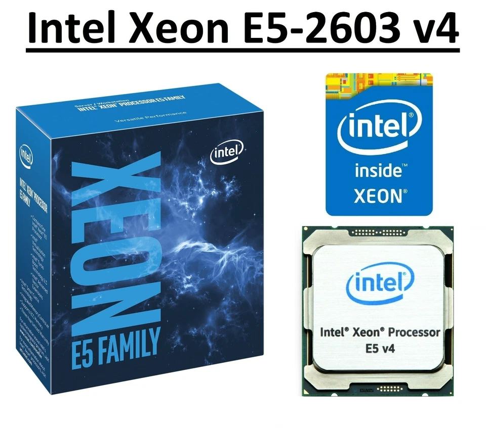 Intel Xeon E5-2603 v4 SR2P0 1.7GHz, 15MB, 6 Core, FCLGA2011-3, 85W CPU - Image 1 of 4