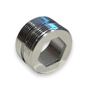 Wasserhan Adapter M22 auf M22 Außengewinde Übergangsstück mit Dichtungen - Picture 1 of 2