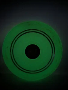 Original 1965 Wham-O Frisbee White Official Pro Moonlighter Glow In The Dark - Picture 1 of 5