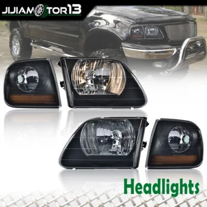 Fit For 1997-2003 F-150 F150 Expedition Headlights and Corner Parking Light - Bild 1 von 9