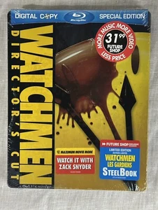 Watchmen Blu-ray Steelbook Future Shop 2009 Exclusive 1st Release - New Sealed - Picture 1 of 3