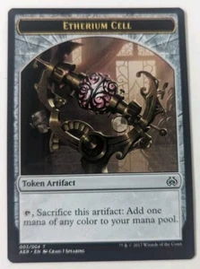 Etherium Cell Token, Aether Revolt, Magic The Gathering, MTG - Picture 1 of 1