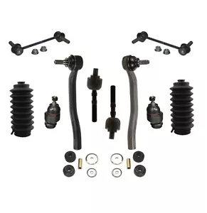 12 New Pc Suspension Kit for Honda Prelude 1997-2001 Base Models Tie Rod Ends - Picture 1 of 1