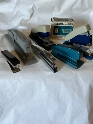 SET DI 6 FISSATRICI /PINZATRICI ANNI 60-70 - Immagine 1 di 4