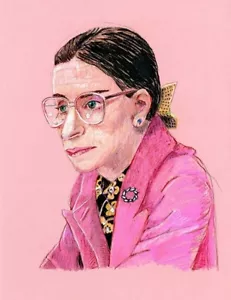 Brian Calvin RBG Limited Edition Print - Picture 1 of 2