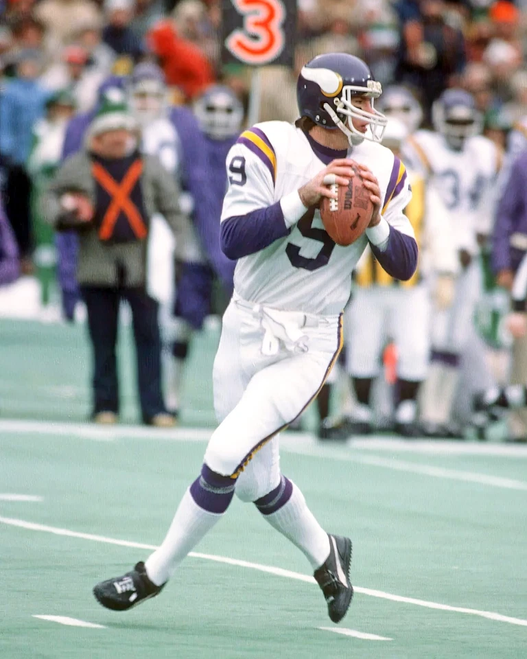 Impresión fotográfica brillante Tommy Kramer #9 Minnesota Vikings NFL 8"X10" 8-WWB Foto 1 de 1