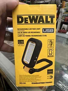 Dewalt Task Light LED+Pivoting Light Head+Rechargeable+Magnetic+Cordless Yellow - Picture 1 of 5