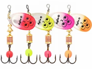 Mepps Aglia -E No.2 4.5g Cuiller Tournante Truite Saumon Leurre COULEURS - Photo 1/7