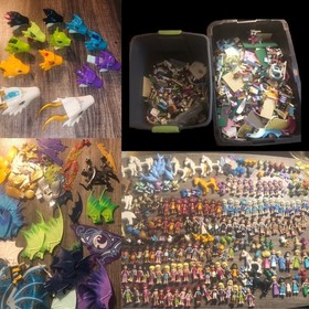 70 lb LEGO Lot - Minifigures, Dragons, Animals, Sets - Elves, Friends & Disney