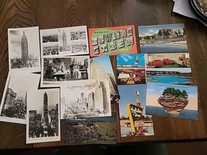 Lot Of 65 Vintage United States USA City's Photography Linen Postcards - Bild 1 von 24