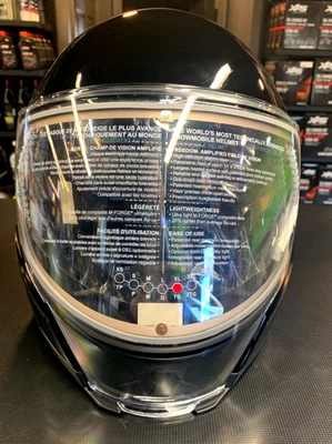 SKI-DOO OXYGEN Snowmobile Helmet/Anti-Fog/Unisex/GLOSS BLK/SZ XL/PN: 9290191290 - Image 1 of 4