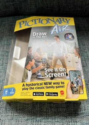 Mattel Pictionary Air Family Board Game for Kids and Adults Great Condition - Image 1 of 2