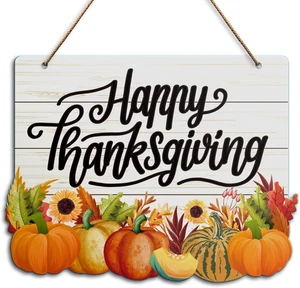 Happy Thanksgiving Wanddeko Schild - Bild 1 von 4