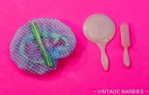 Vintage Barbie Doll Singing In The Shower #988 Shower Cap & Mirror ~ 1960's - Picture 1 of 2