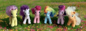 My little pony MLP hasbro x 6 Rarity Fluttershy Pinkie Pie rainbow dash etc lot - Picture 1 of 24