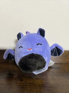 Squishmallow Clip Joldy die Fledermaus 3,5 Zoll Halloween lila Plüsch Neu - Bild 1 von 2