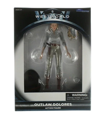 钻石精选西部世界亡命之徒多洛雷斯可动人偶收藏品 — 第 1/2 张图片