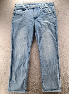 Buffalo David Bitton Driven Relaxed Straight Jeans Mens 38x34 Act 40x31 Blue  - Picture 1 of 15