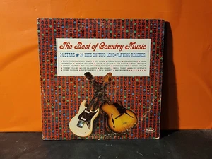 Vintage Capital Records 24 Artists The Best Of Country Music Vinyl Record LP - Picture 1 of 2