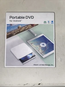 Hitachi LG Lecteur CD/DVD Externe | Graveur Lecteur Portable pour Ordinateur Portable, PC, B2 - Photo 1/5