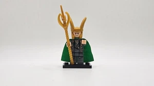 LEGO minifigure Loki sh0033 Marvel Avengers 6867 6868 6869 Thor green cape - Picture 1 of 4