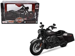 2017 Harley Davidson King Road Special Black Motorcycle Model 1/12 32336 Toy - Picture 1 of 5