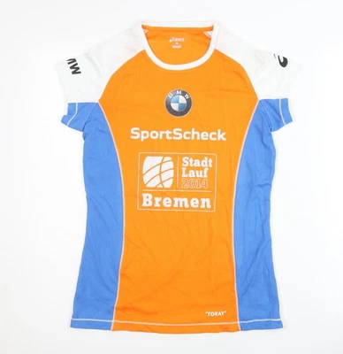 Asics Women's Orange T-Shirt S - Activewear - Image 1 of 4