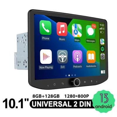10.1 inch Universal 2Din Head Unit Android 13 GPS Navigation 8+128G with SUB OUT - Image 1 of 4