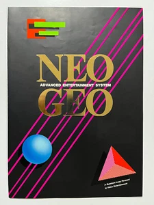 SNK Neo Geo AES Console Flyer Japan - Picture 1 of 7