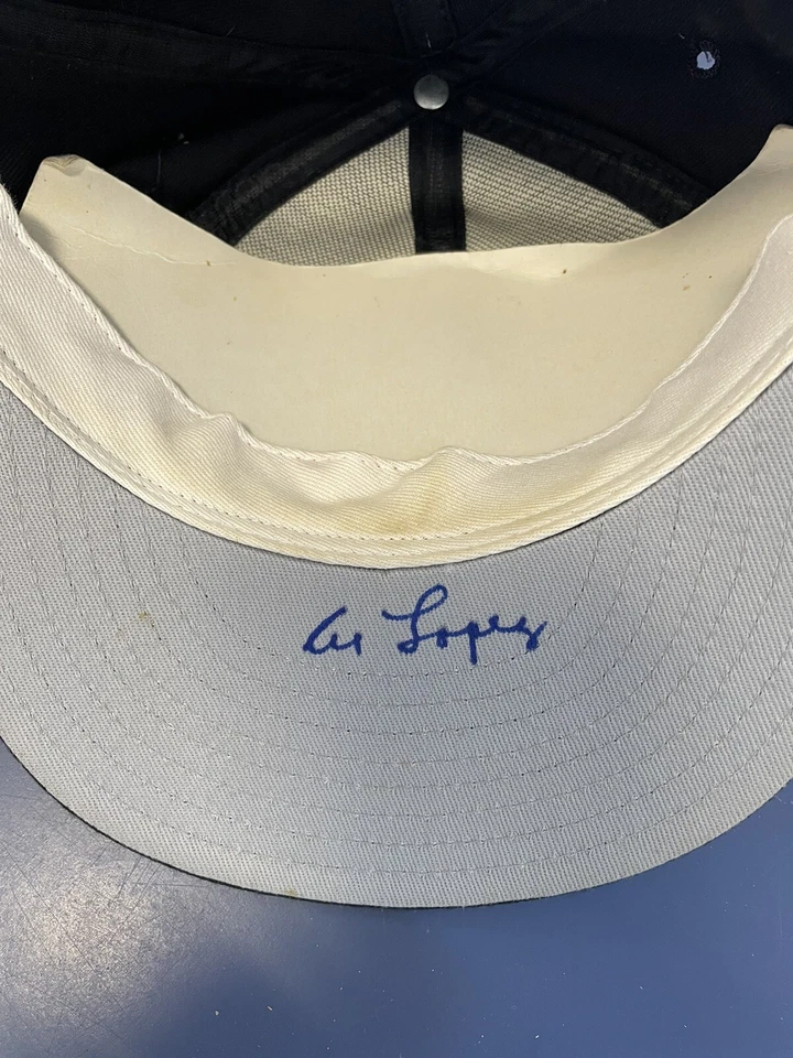 Al Lopez Signed White Sox New Era 59/50 Hat Autograph Auto PSA/DNA *Noles2148* - Image 1 of 4