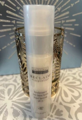 PRINCIPAL SECRET RECLAIM ANTI-AGING LOTION SPF 15 * FS 1.7 oz* Sealed - Image 1 of 3