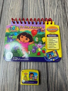 Vintage LeapFrog Dora The Explorer "To The Rescue" My First LeapPad Learning Sys - Picture 1 of 3