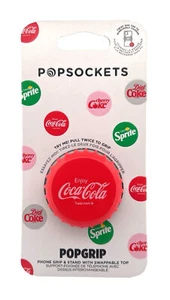 PopSockets Coca Cola Bottle Cap Red Soda Phone Grip Pop Socket - Photo 1 sur 3