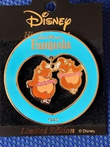 Spilla pendente Disney Giappone storia dell'arte fantasia 1940 ippopotami - Foto 1 di 1