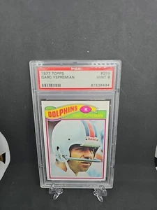 1977 Topps #255 GARO YEPREMIAN Miami Dolphins PSA 9 Vintage Card - Picture 1 of 2