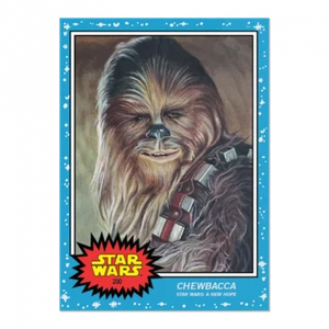 CHEWBACCA - 2021 Topps STAR WARS LIVING Set tarjeta coleccionable #200 - Imagen 1 de 2
