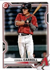 CORBIN CARROLL 2021 Bowman Prospect RC BP-142 Arizona Diamondbacks - Picture 1 of 1