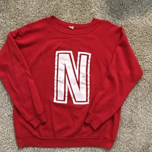 vintage University Of Nebraska 1960s 1970s Sweatshirt Fits Like Mens M - Picture 1 of 4