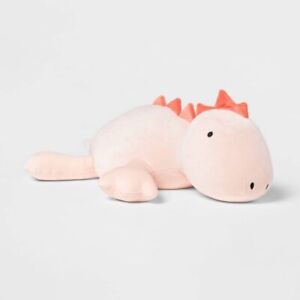 Pink Dinosaur weighted plush Throw Pillow Pillowfort From Target!!