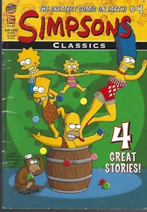 Simpsons Classics #4 - AUST. ED. 64 PAGES. 2005. THE GREATEST COMIC ON EARTH - Picture 1 of 1