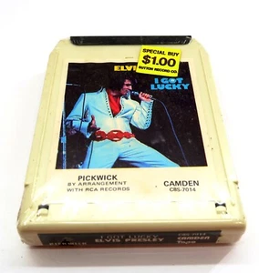 Sealed ELVIS PRESLEY I Got Lucky 8 Track Tape ~ 1971 Pickwick CBS-7014 - Picture 1 of 3