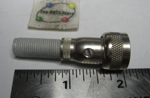 Switchcraft Single Pin Microphone Screw Connector Female Strain Relief NOS Qty 1 - Picture 1 of 3
