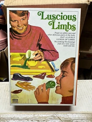 Vintage Pressman Creeple peeple style LUSCIOUS LIMBS creepy candy mold playset - Image 1 of 3