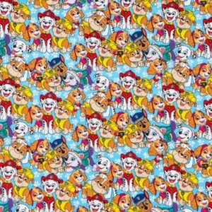 Paw Patrol Buddies Cotton Fabric - Picture 1 of 5