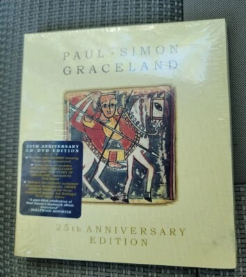 PAUL SIMON "GRACELAND" 25TH ANNIVERSARY EDITION" CD /DVD New Sealed - Image 1 of 2
