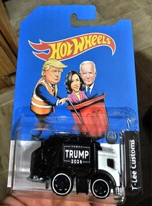 Custom Trump “Make America Great Again” Hot Wheels Trash Truck - Picture 1 of 1
