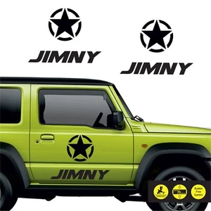 2 Adesivi compatibili SUZUKI JIMNY sportelli laterali Stella e scritta - Imagen 1 de 1