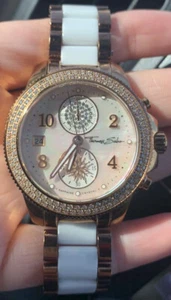 Thomas Sabo Women's Watch Glam Chrono Rose Gold White Analogue Quartz - Picture 1 of 6