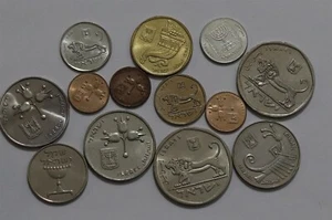 🧭 🇮🇱 ISRAEL OLD COINS LOT MOSTLY HIGH GRADE B55 #34 XM38 - Picture 1 of 3