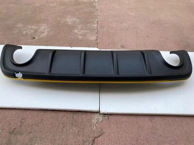 ALFA ROMEO Spoiler Dam Paraurti Posteriore Giulietta Bordo giallo Doppio scarico ORIGINALE